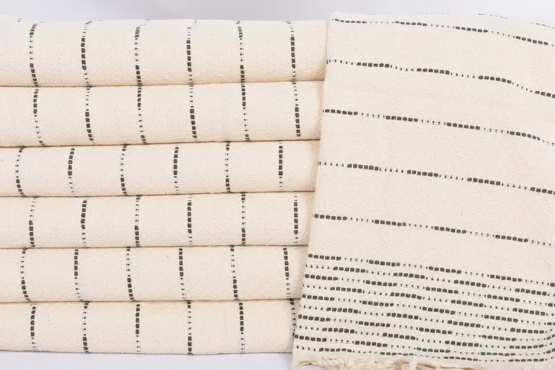 Gifts For Him, Best Friend Wedding Gift, 36x18 Cotton Striped Design Towel, Turkish Hand Towel, Wedding Favors, Gift Towel, Personalized Hand Towel - 2