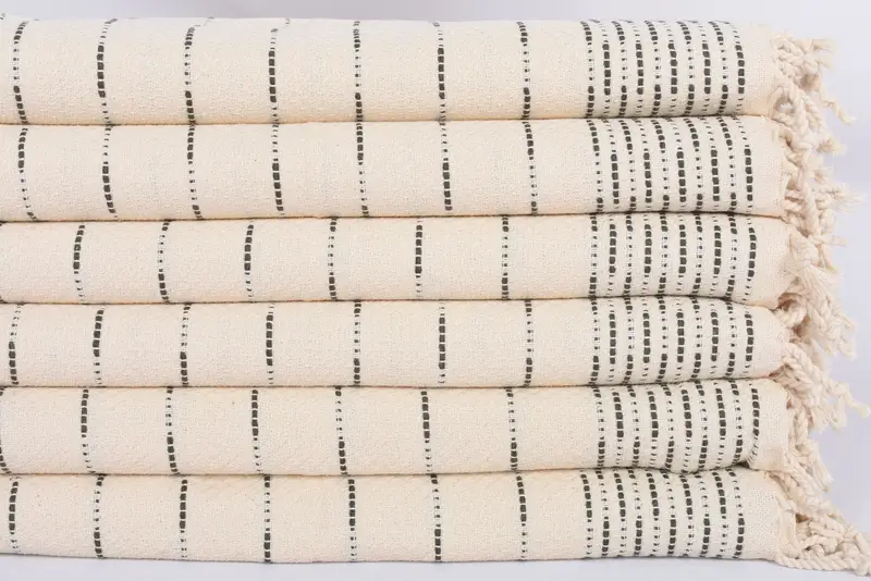 Gifts For Him, Best Friend Wedding Gift, 36x18 Cotton Striped Design Towel, Turkish Hand Towel, Wedding Favors, Gift Towel, Personalized Hand Towel - 3