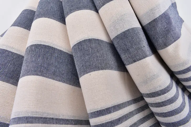 Quick-drying peshtemal towel for poolside, Beach towel, Best Friend Gift Ideas, Cotton towel, Custom Wedding Gift, 68x36 Cotton Striped Towel - 5