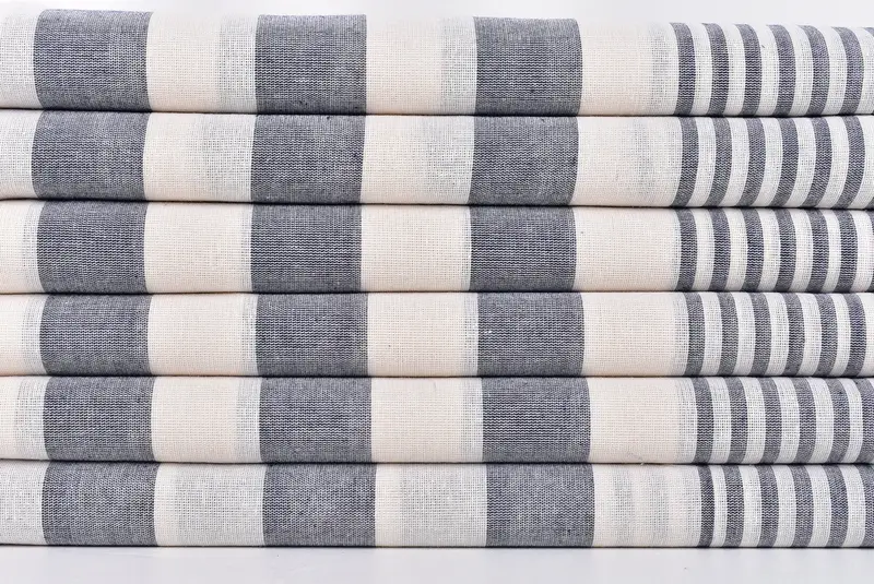 Quick-drying peshtemal towel for poolside, Beach towel, Best Friend Gift Ideas, Cotton towel, Custom Wedding Gift, 68x36 Cotton Striped Towel - 2