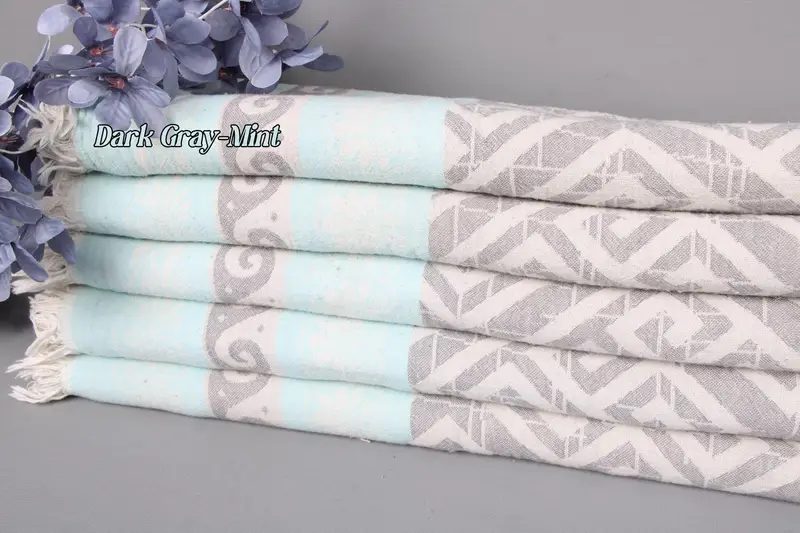 56x69 Cotton Plaid Blanket, Daybed, Beige, Recycled & Organic Cotton