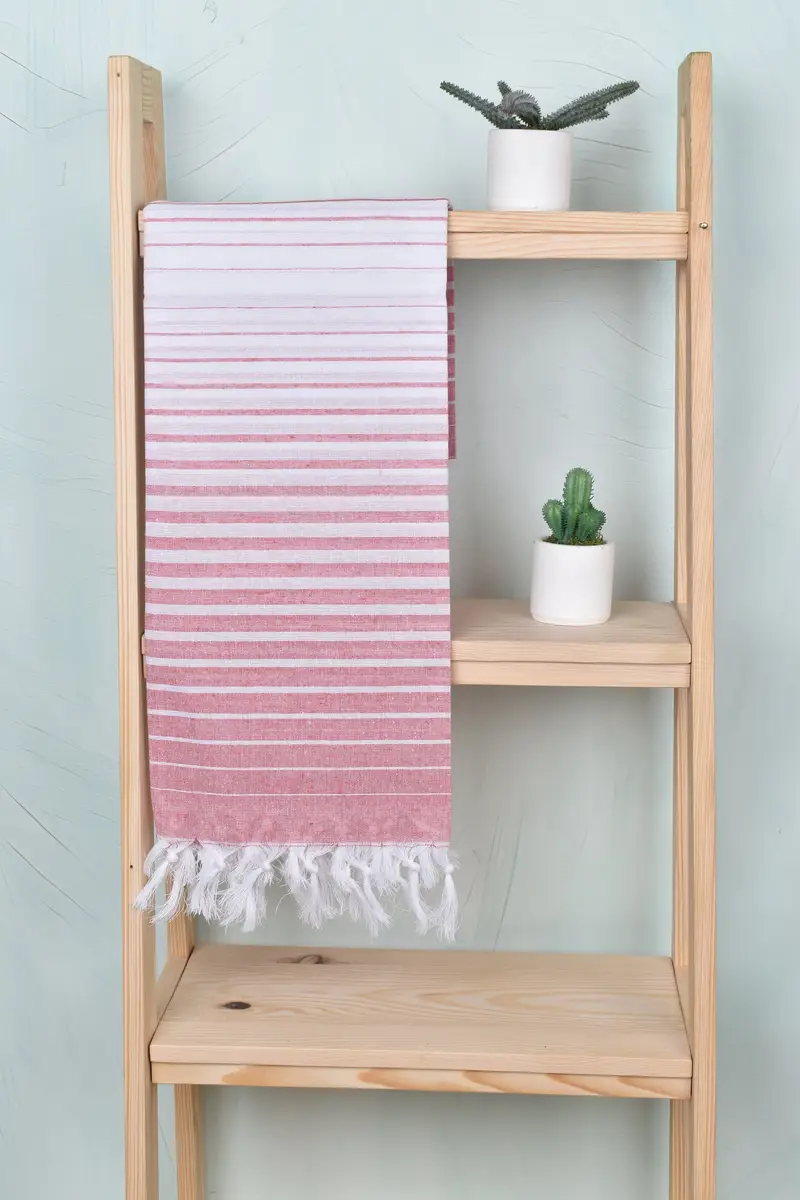 Gym Towel, Bath towel, Bridesmaid Gift Towel, Monogram Beach Towel, Bulk Order Towel, Custom Turkish Towel, 70x40 Cotton Striped Towel, Gift For Mom - 8