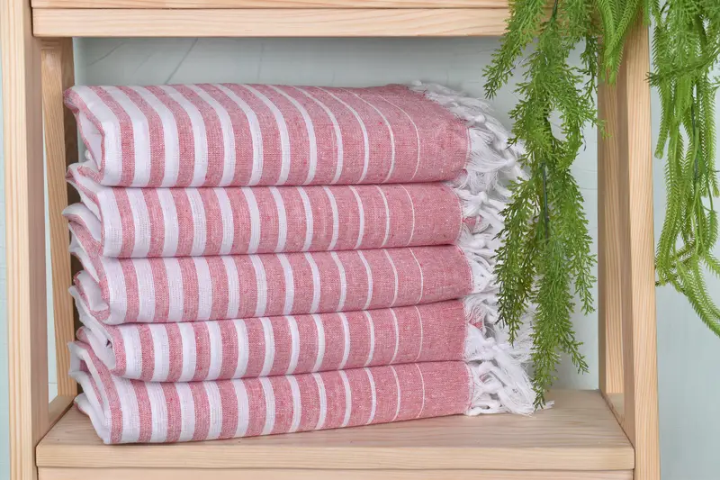 Gym Towel, Bath towel, Bridesmaid Gift Towel, Monogram Beach Towel, Bulk Order Towel, Custom Turkish Towel, 70x40 Cotton Striped Towel, Gift For Mom - 2