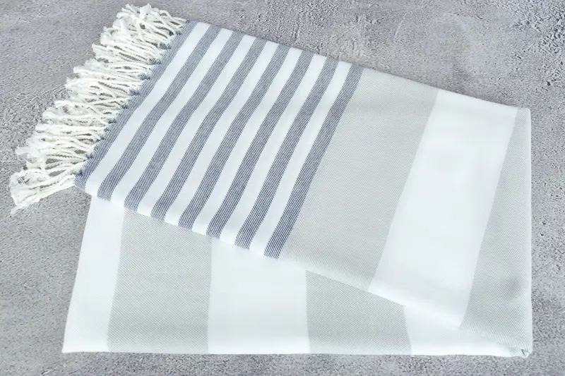 70x40 Cotton Striped Towel, Handmade Turkish Towel, Custom Turkish Towel, Christmas Gift, Best Beach Towel, Wedding Gift, Custom Wedding Gifts - 6