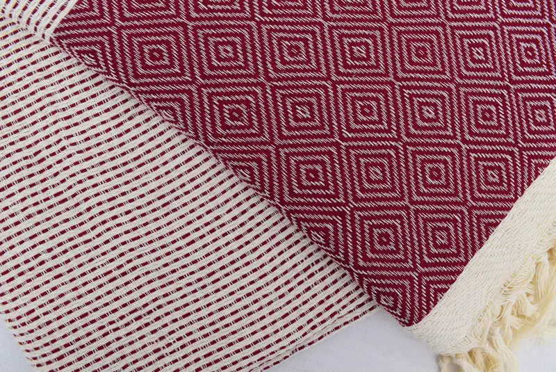 Bachelorette Party Favors, Woven Blanket, Valentines Gift, Custom Wedding Gifts, Spooky Bachelorette Party, 104x80 Cotton Diamond Towel - 5