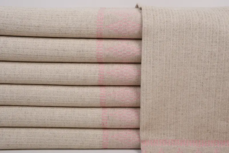 40x20 Linen Kilim Design Towel, Personalized Hand Towel, Gym Towel, Gift For Best Friend, Small Bath Towels, Custom Hand Towel, Bridal Shower Gift - 1