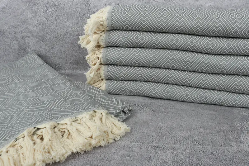 92x80 Cotton Diamond Towel, Turkish Blanket Queen, Wedding Favors, Bridal Shower Gift, Bachelorette Party Gifts Bridesmaids, Bachelorette Gifts - 2