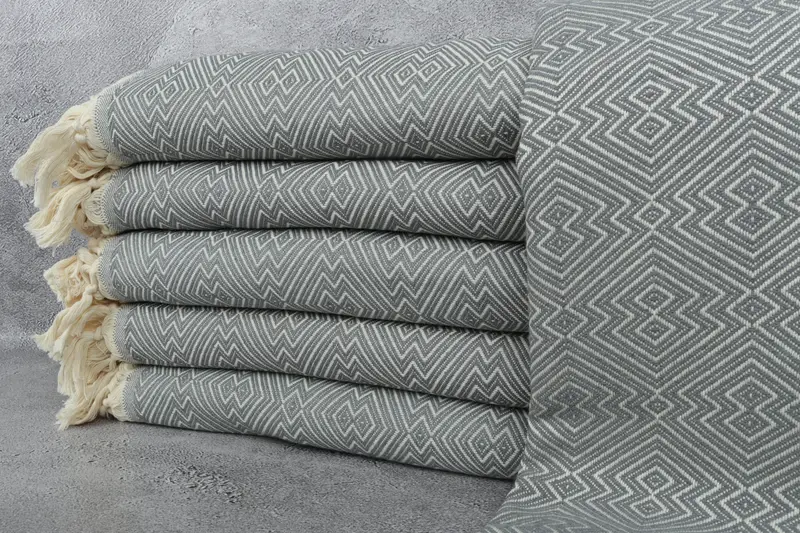92x80 Cotton Diamond Towel, Turkish Blanket Queen, Wedding Favors, Bridal Shower Gift, Bachelorette Party Gifts Bridesmaids, Bachelorette Gifts - 1