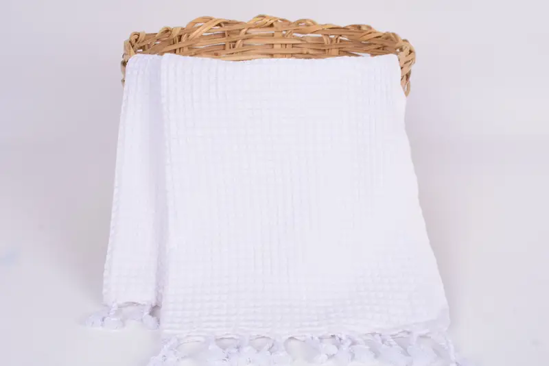 Kitchen Towel, Holiday Towel, Personalized Bridesmaid Gift, Wedding Gift, Bathroom Towels, 40x20 Cotton Waffle Towel, Embroidery Towel, Gift For Him - 5