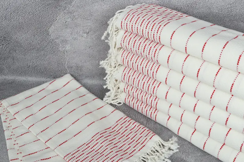 Personalized Wedding Gift, Monogrammed Turkish Towel, Birthday Gift, Bridesmaid Gifts, 70x38 Cotton Striped Design Towel, Custom Beach Towel - 2