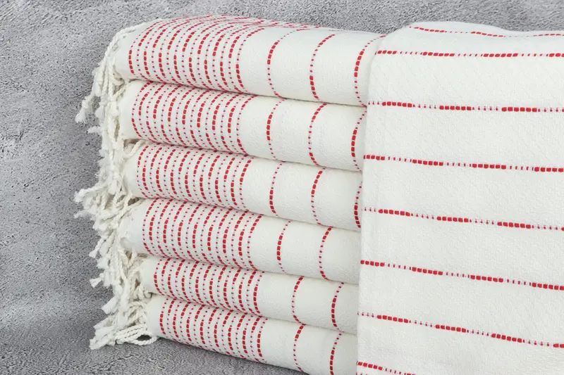 Personalized Wedding Gift, Monogrammed Turkish Towel, Birthday Gift, Bridesmaid Gifts, 70x38 Cotton Striped Design Towel, Custom Beach Towel - 1