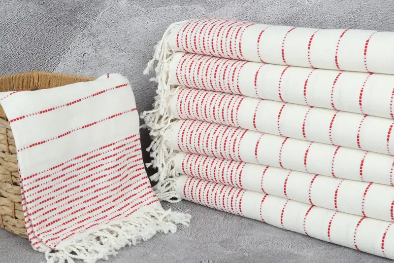 Personalized Wedding Gift, Monogrammed Turkish Towel, Birthday Gift, Bridesmaid Gifts, 70x38 Cotton Striped Design Towel, Custom Beach Towel - 3
