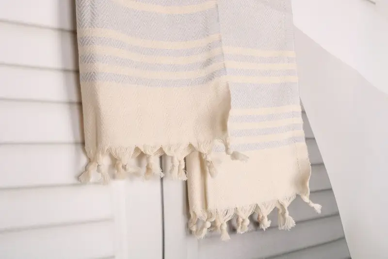 Bathroom Towels, Monogram Kitchen Towel, Turkish Towel, 36x20 Cotton Herringbone Towel, Monogram Hand Towel, Bachelorette Party Gifts Bridesmaids - 8