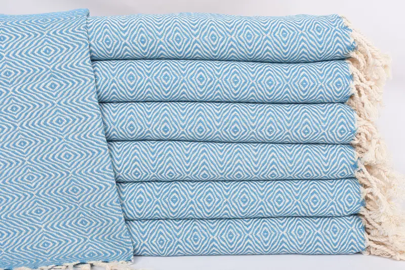 Bachelor Party Favors, Spa Towel, Custom Hand Towel, Embroidery Towel, 36x18 Cotton Zigzag Diamond Towel, Small Bath Towels, Monogram Hand Towel - 1