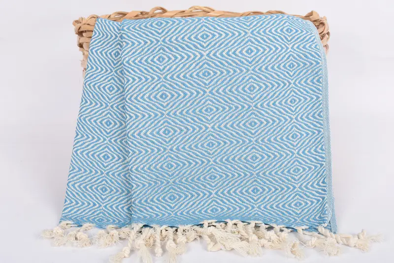 Bachelor Party Favors, Spa Towel, Custom Hand Towel, Embroidery Towel, 36x18 Cotton Zigzag Diamond Towel, Small Bath Towels, Monogram Hand Towel - 5