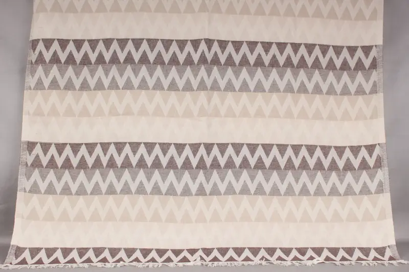 Summer Gift Ideas, 70x40 Cotton Zigzag Design Towel, Beach Towel Bulk, Xmas Gifts, Scarf Towel, Monogram Beach Towel, Bridesmaid Gift, Custom Gift - 1