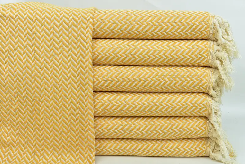 Kişiselleştirilmiş Hediye, Ev İçin Hediye, Mutfak Havlu, 36x18 Pamuklu Chevron Havlu, Mutlu Noel Hediyeleri, Kişiselleştirilmiş Yemek Havlusu, Monogram Havlular - 1
