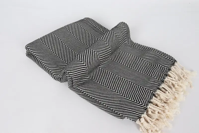 Travel towel, 70x40 Cotton Herringbone Towel, Turkish Towel Beach, Bachelorette Party Gifts, Yoga Towel, Wedding Gift Ideas, Monogrammed Beach Towel - 6