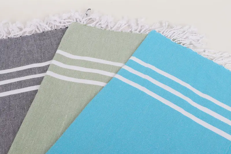 Monogram Kitchen Towel, 40x20 Cotton Striped Towel, Turkish Towel Hand Towel, Monogram Hand Towel, Bachelorette Favor, Gift For Wedding Day - 8