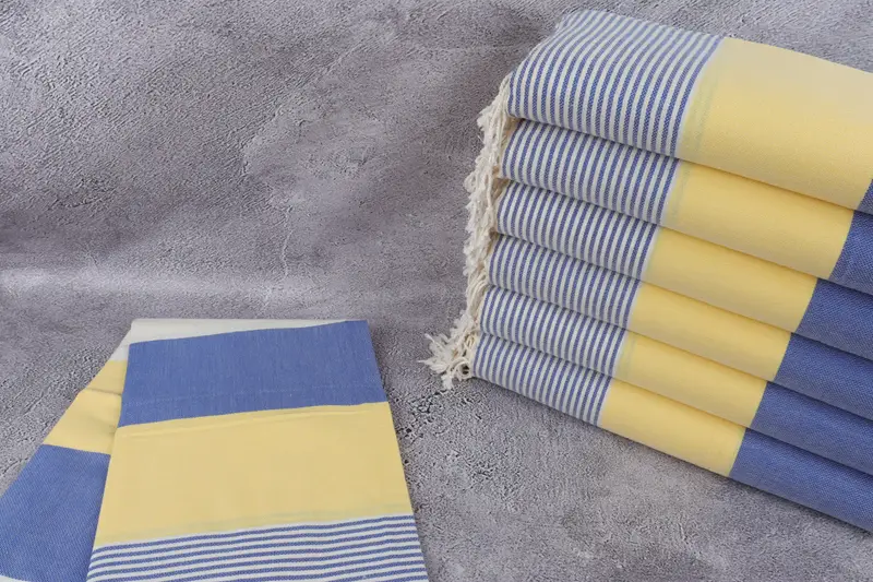 68x40 Cotton Striped Towel, Guest Towel, Custom Gift, Valentines Day Gift For Her, Wedding For Favor, Peshtemal Towel, Gift For Him, Holiday Towel - 2