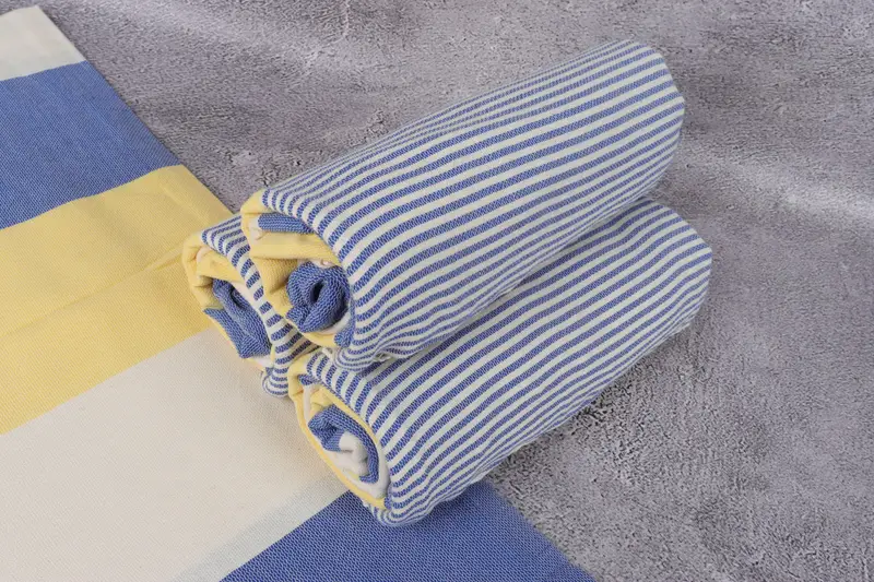 68x40 Cotton Striped Towel, Guest Towel, Custom Gift, Valentines Day Gift For Her, Wedding For Favor, Peshtemal Towel, Gift For Him, Holiday Towel - 7