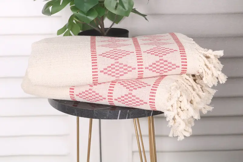 Custom Gift, Gym Towel, Scarf Towel, Pool Towels, 70x36 Linen Kilim Design Towel, Bachelorette Party Favors, Bachelorette Gifts, Gift For Boyfriend - 3