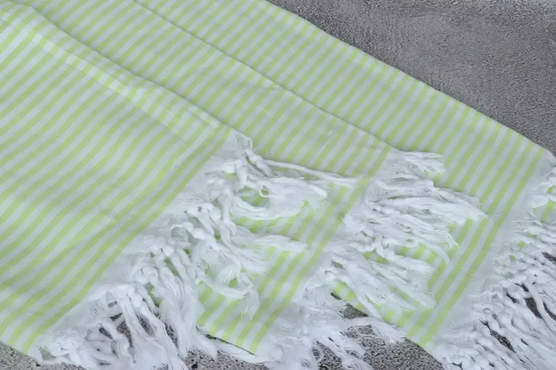 Bulk Order Towel, Large Turkish Towel, Scarf Towel, 68x36 Cotton Striped Towel, Bachelorette Party Gifts, Merry Christmas Gifts, Best Friend Gift - 5