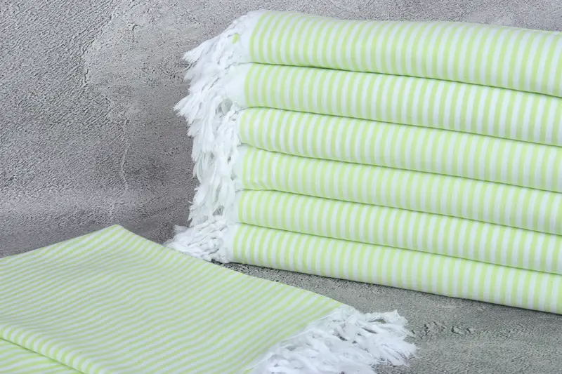 Bulk Order Towel, Large Turkish Towel, Scarf Towel, 68x36 Cotton Striped Towel, Bachelorette Party Gifts, Merry Christmas Gifts, Best Friend Gift - 2