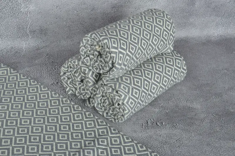 Sand-resistant towel, Luxury towel, 70x40 Cotton Diamond Towel, Personalized Gifts, Spa Gift Towel, Turkish Beach Towel Bulk, Bachelor Party Gifts - 8