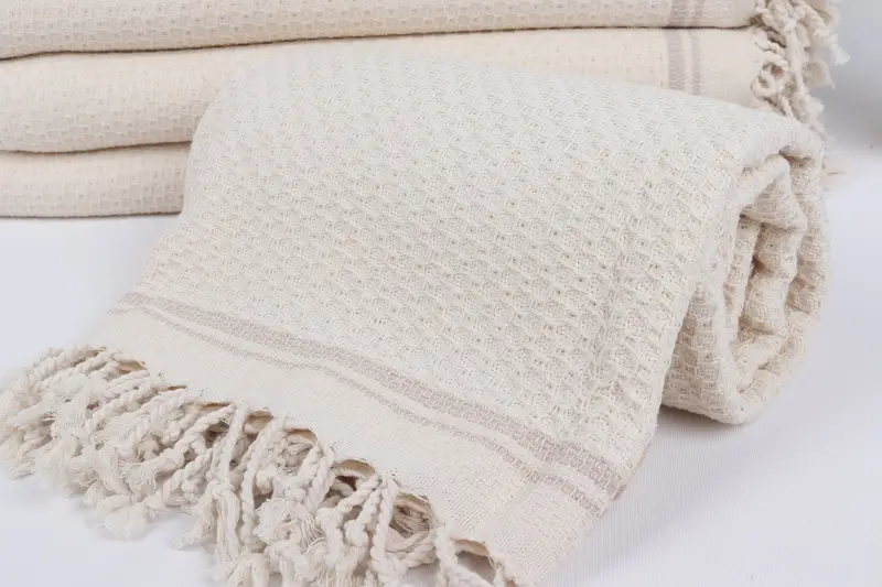 Peshtemal Towel, Pool Towels, Beach Towel Bulk, Bridal Party Gifts, Embroidered Turkish Towel, 68x36 Cotton Striped Towel, Best Beach Towel - 4