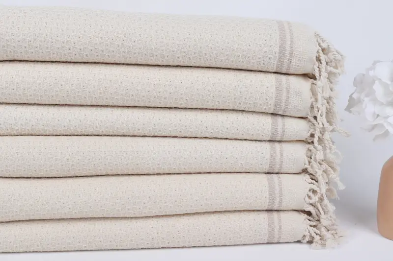 Peshtemal Towel, Pool Towels, Beach Towel Bulk, Bridal Party Gifts, Embroidered Turkish Towel, 68x36 Cotton Striped Towel, Best Beach Towel - 3