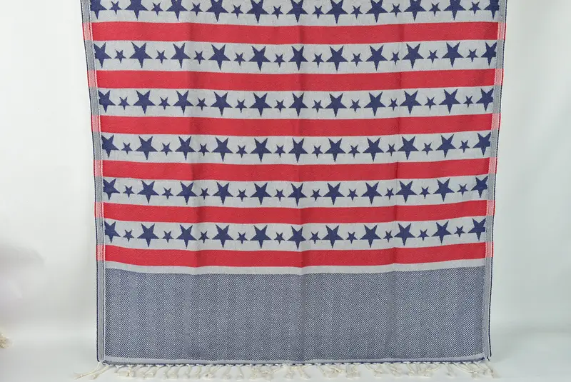 Bachelor Towel, Absorbent towel, 68x36 Cotton Striped Towel, Best Friend Gift, Lightweight towel, Embroidered Turkish Towel, Customized Towels - 1