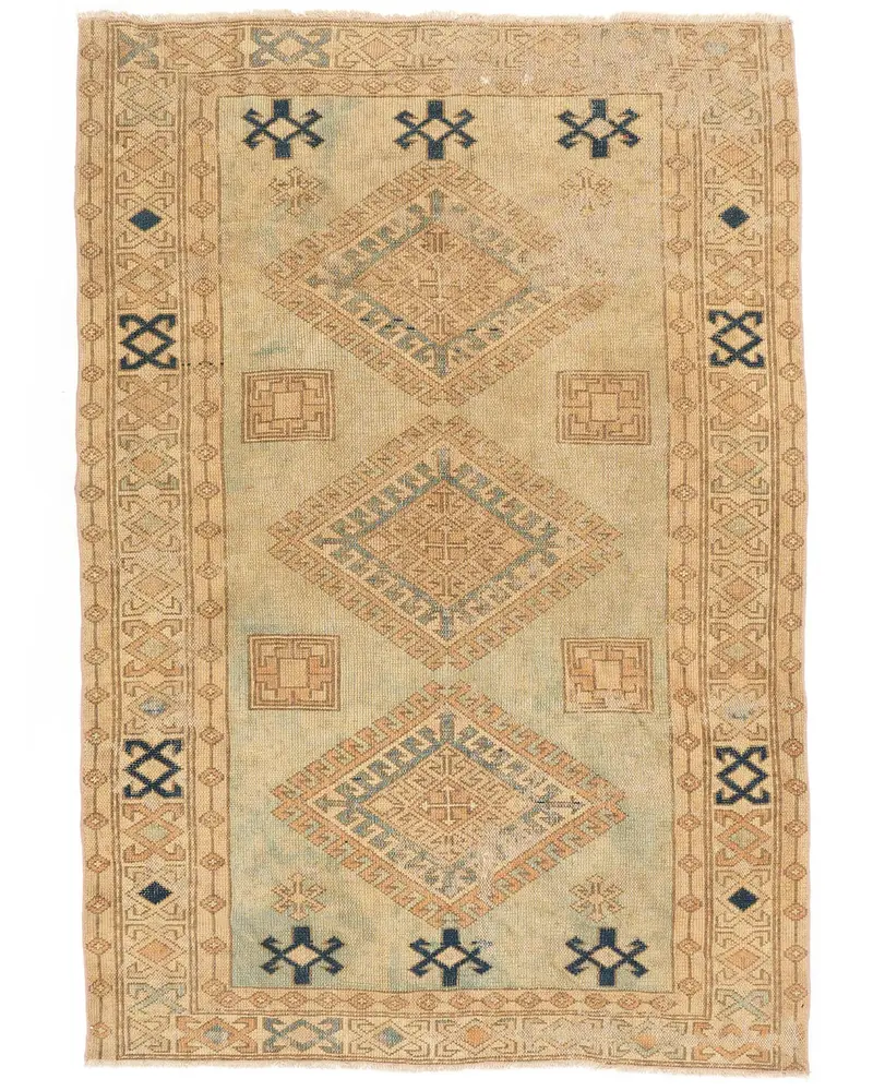 エレガントなベージュのラグ、4.2x5.8フィートのシックなフローリングソリューション