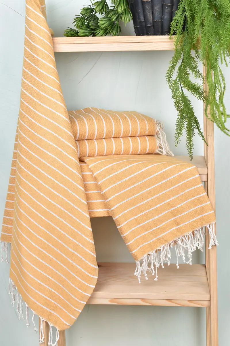 70x40 Cotton Striped Towel, Monogram Beach Towel, Monogram Towels, Lightweight towel, Gift For Boyfriend, Bachelorette Party Gifts Bridesmaids - 6