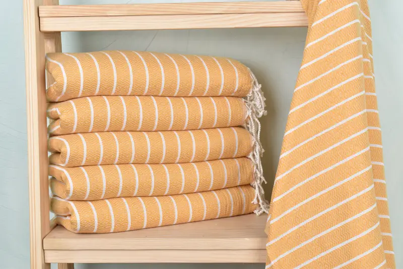 70x40 Cotton Striped Towel, Monogram Beach Towel, Monogram Towels, Lightweight towel, Gift For Boyfriend, Bachelorette Party Gifts Bridesmaids - 2