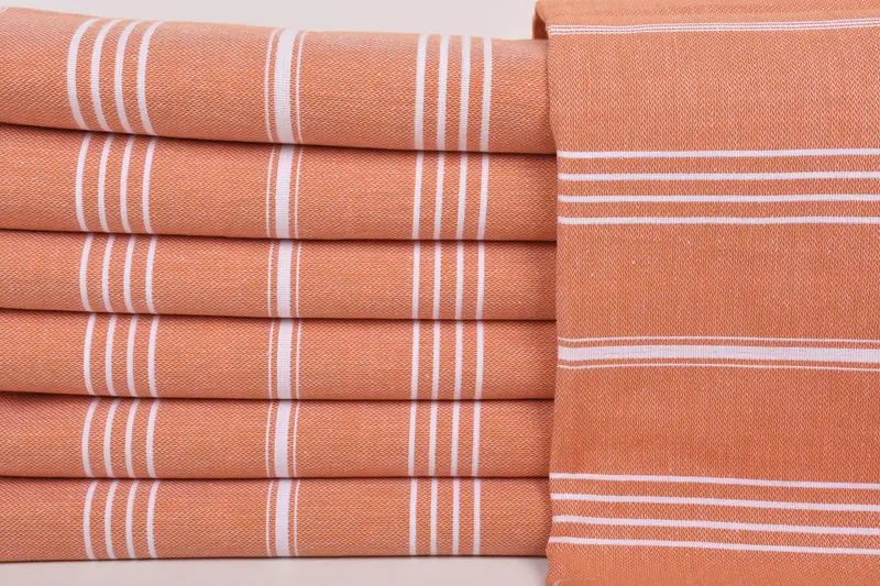 Bachelorette Party Gift, Embroidery Towel, 70x40 Cotton Striped Towel, Wedding Gift, Personalized Bridesmaid Gift, Welcome Wedding Gift, Gym Towel - 1