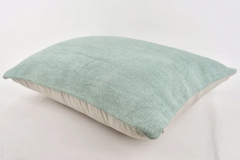 Meditation Cushion Case, Vintage Pillow, Boho Pillow Sham Cover, 20x28 Gray Pillow Cover, Cushion Case, Interior Designer Pillow - 6