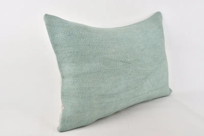 Meditation Cushion Case, Vintage Pillow, Boho Pillow Sham Cover, 20x28 Gray Pillow Cover, Cushion Case, Interior Designer Pillow - 3