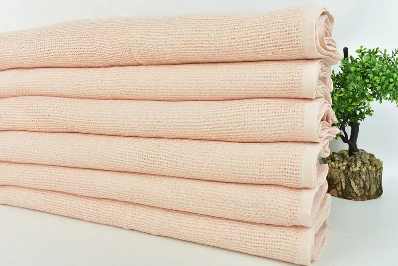 Woven Throw Blanket, Bachelorette Party Favor, Decorative Blanket, Turkish Blanket, Custom Shower Curtain, 50x48 Cotton Bear Design Towel - 4