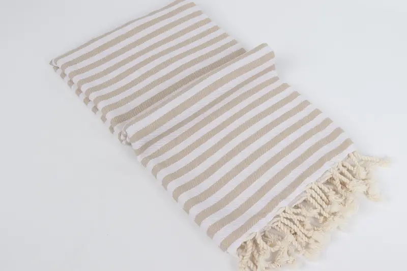 Turkish beach towel, 70x40 Cotton Striped Towel, Large Beach Towel Personalized, Embroidery Towels, Bachelorette Party Gift, Luxury towel - 6