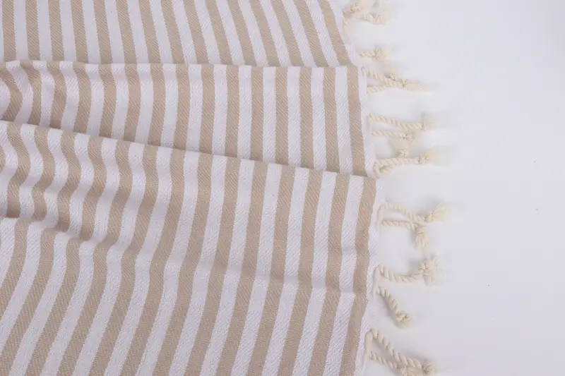 Turkish beach towel, 70x40 Cotton Striped Towel, Large Beach Towel Personalized, Embroidery Towels, Bachelorette Party Gift, Luxury towel - 8