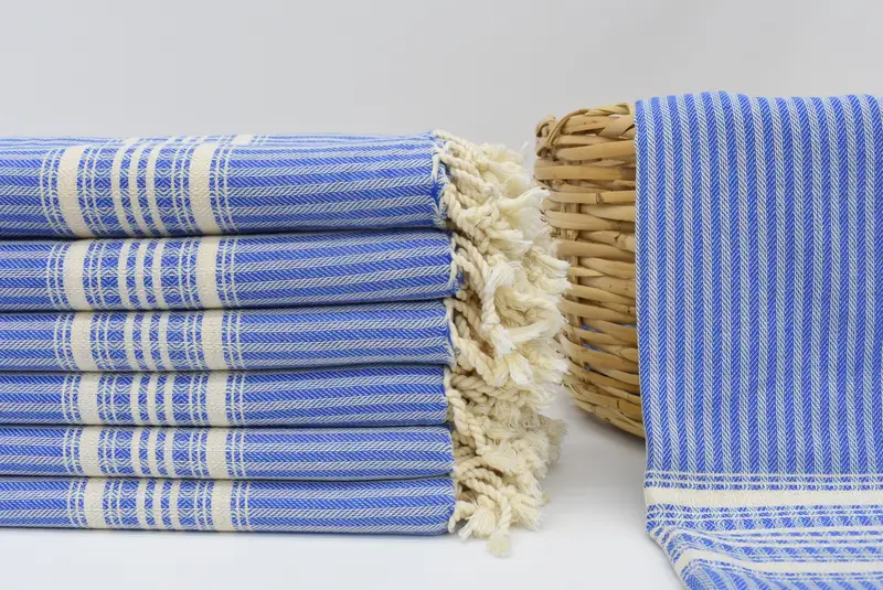 68x38 Leinen gestreiftes Handtuch, Hochzeitsgeschenke, Gedenkgeschenk, Peshtemal -Handtuch, Gasttuch, türkisches Strandtuchmonogramm, Monogramm türkisches Handtuch - 2