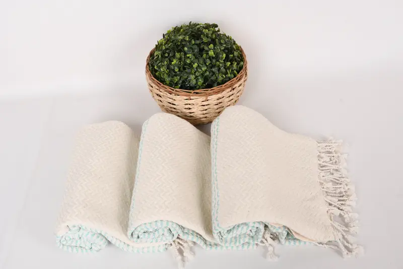Large Turkish Towel, 76x40 Cotton Diamond Towel, Turkish towel, Bachelor Gift, Soft organic Turkish peshtemal for luxury spa use, Summer Gift - 8