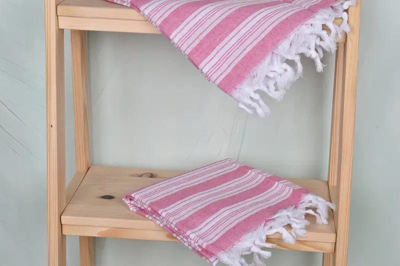 Gift For Boyfriend, Quick-dry travel peshtemal towel, Gift For Him, Bachelorette Party Decorations, Peshtemal Towel, 70x40 Cotton Striped Towel - 5