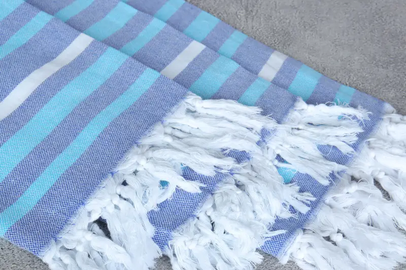 Family Gift Basket, Turkish Towel Beach Towel, Bachelor Gifts, 70x40 Cotton Striped Towel, Beach Towel Bulk, Travel towel, Best Friend Gift Ideas - 5
