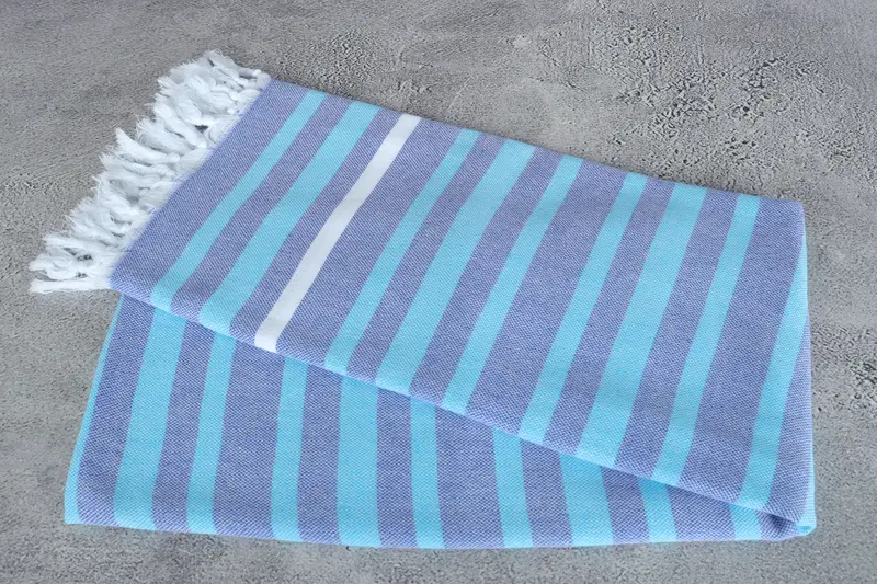 Family Gift Basket, Turkish Towel Beach Towel, Bachelor Gifts, 70x40 Cotton Striped Towel, Beach Towel Bulk, Travel towel, Best Friend Gift Ideas - 6