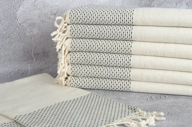 Summer Gift, Bachelor Towel, Personalized Kitchen Towel, 40x20 Cotton Polka Dot Towel, Wedding Favors, Bachelor Party Gifts, Monogram Kitchen Towel - 2