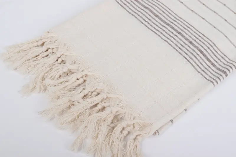 70x40 Cotton Striped Towel, Bachelorette Gifts, Housewarming Gift, Monogram Beach Towel, Absorbent Turkish peshtemal towel for beach use, Peshtemal - 7
