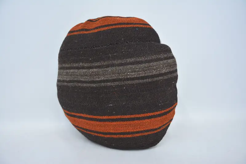 Kilim Pillow, Cushion Case, 20x20 Brown Pillow Cover, Wholesale Cushion Case, Vintage Kilim Pillow, Ethnical Kilim Rug Pillow - 4