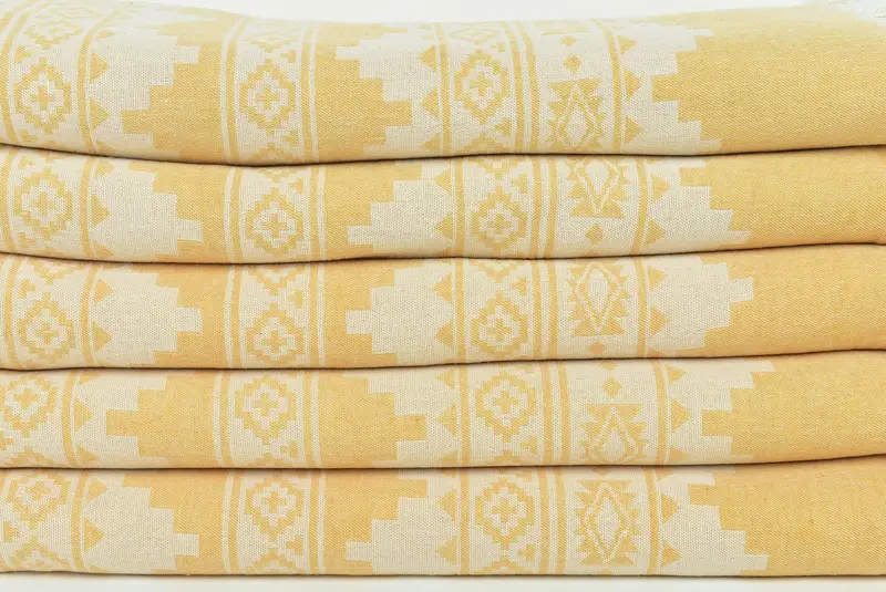 Wedding Favors, 92x80 Cotton Kilim Towel, Throw Blanket, Bachelorette Gifts, Bedspread Quenn, Custom Shower Curtain, Wedding Anniversary Gift - 3